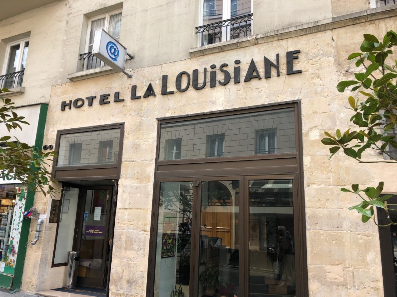 Hôtel La Louisiane, rue de Buci à Paris